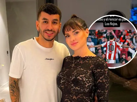 Fuerte posteo de la esposa de Correa tras su primer gol, ¿dedicado a los hinchas de Tigres?