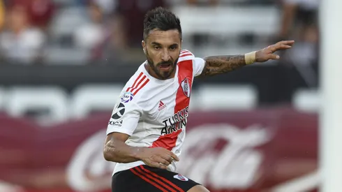 Scocco disputó 90 partidos, anotó 38 goles y ganó cuatro títulos en River.