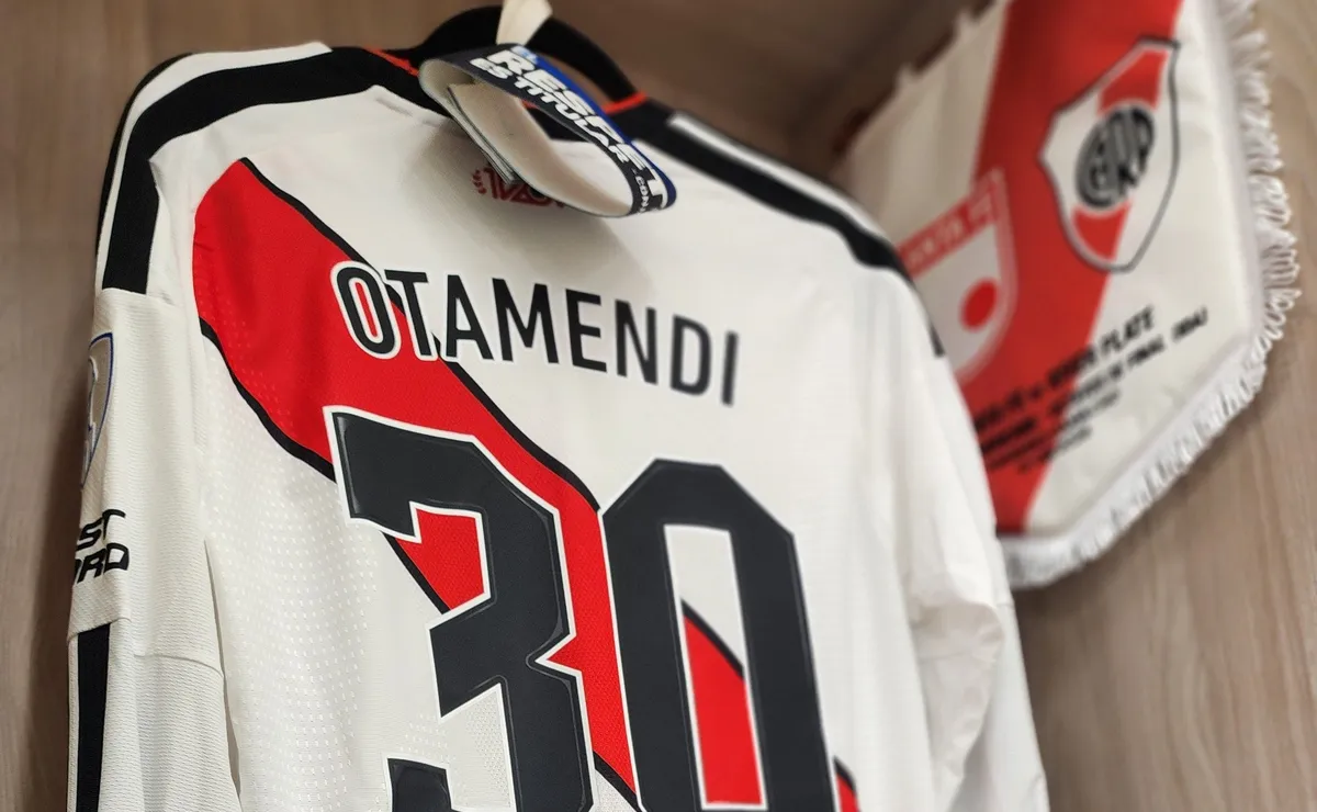 El vestuario de River ya está listo en Bogotá.