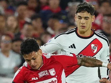 River 0-0 Santa Fe EN VIVO: River la pasa mal y aguanta el empate en Bogotá