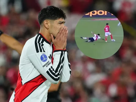 VIDEO | El error de Lautaro Rivero que casi termina en gol de Santa Fe