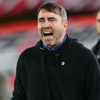Coudet valoró el empate ante Santa Fe: “River jugó como pudo, costó la altura”