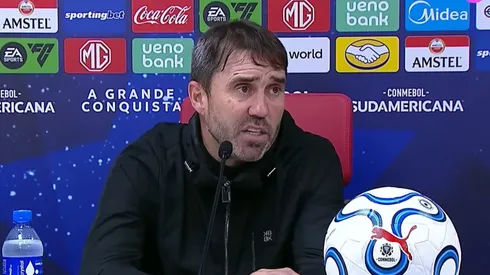 El técnico destacó a los jóvenes y valoró el empate.