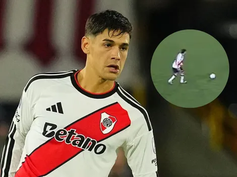 Insólito: el tiro libre que Martínez Quarta regaló y desperdició una chance para River