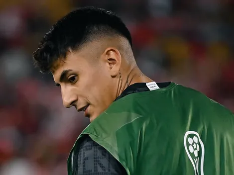 Mensaje optimista: el posteo de Almada tras el empate de River ante Santa Fe