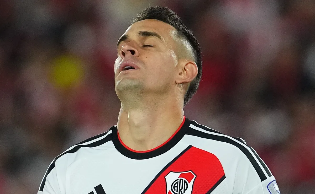 Borré jugó su sexto partido desde que volvió a River en este mercado de pases.