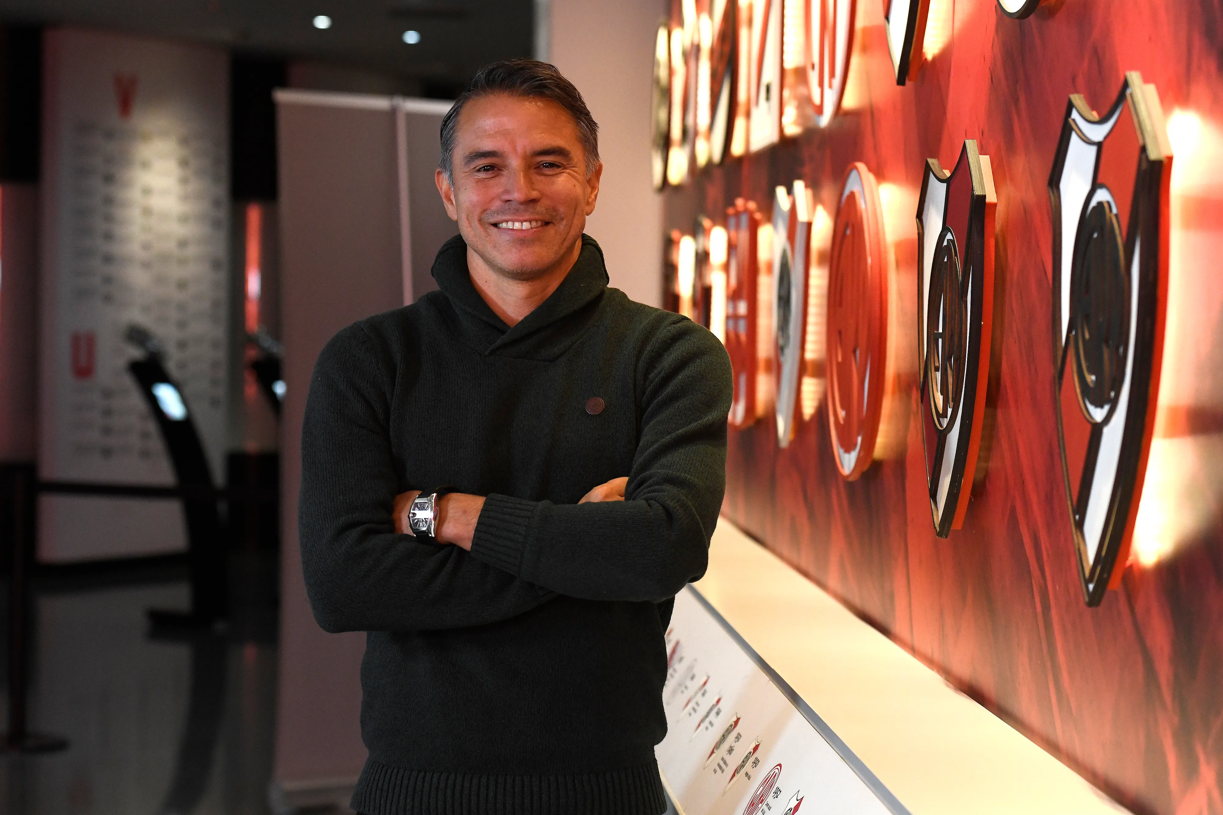Saviola aseguró que, en la época de Los Cuatro Fantásticos, deseaba que algunos partidos no terminaran. (Diego Haliasz / LPM)