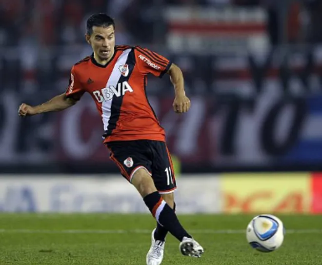 Saviola jugó 16 partidos, 11 como titular, en su regreso a River. (Getty Images)