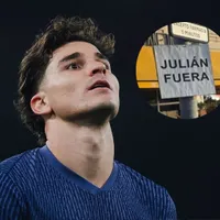 Julián rechazó al Arsenal y los hinchas del Atlético de Madrid pusieron carteles en su contra