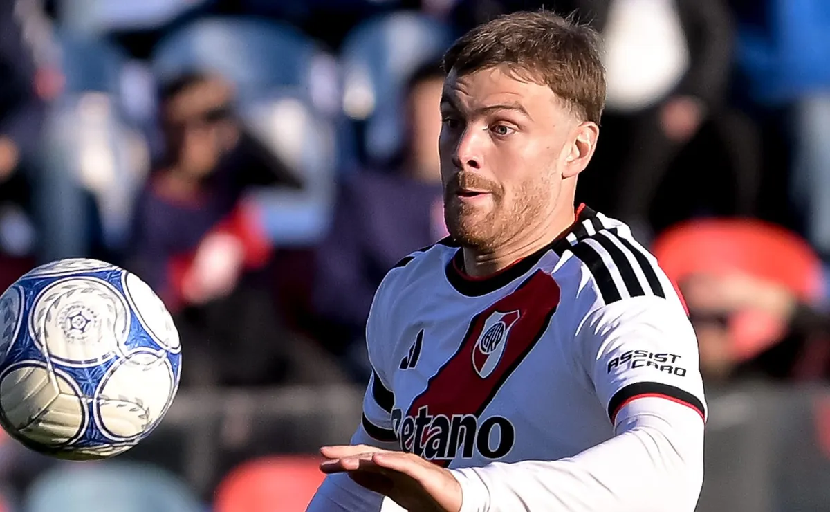 Lucas Beltrán disputó seis partidos desde su regreso a River.