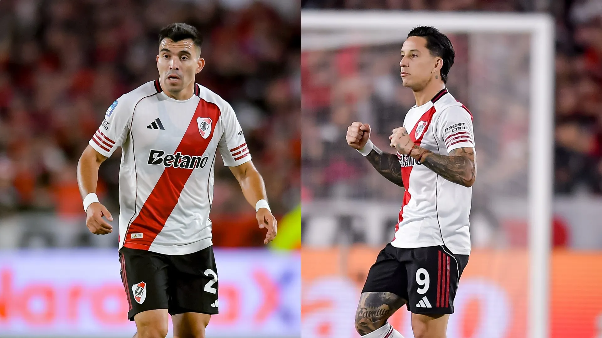 Acuña y Driussi, recuperados pero al banco.