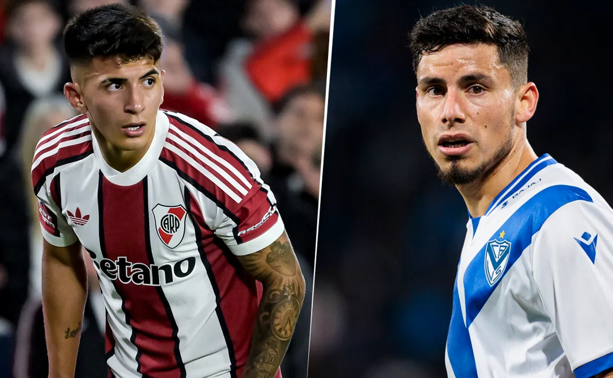 Thiago Almada y Lucas Robertone.