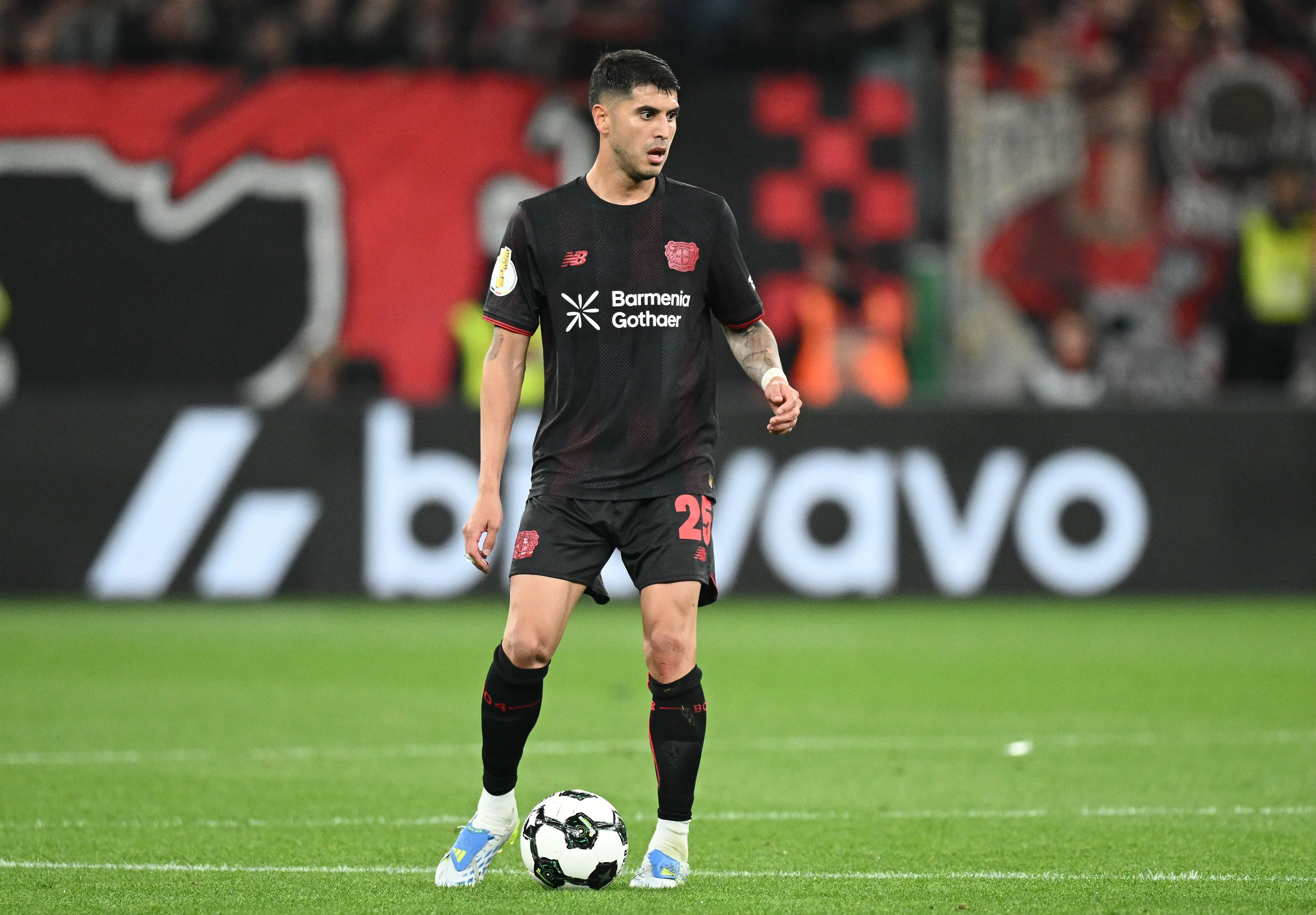 River podría recibir cinco millones de dólares netos si Leverkusen vende a Palacios al Ipswich en 35 millones. (Getty Images)
