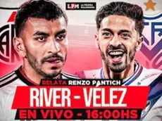 River vs. Vélez EN VIVO: a qué hora juegan, TV y transmisión gratis