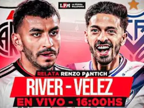 River vs. Vélez EN VIVO: a qué hora juegan, TV y transmisión gratis