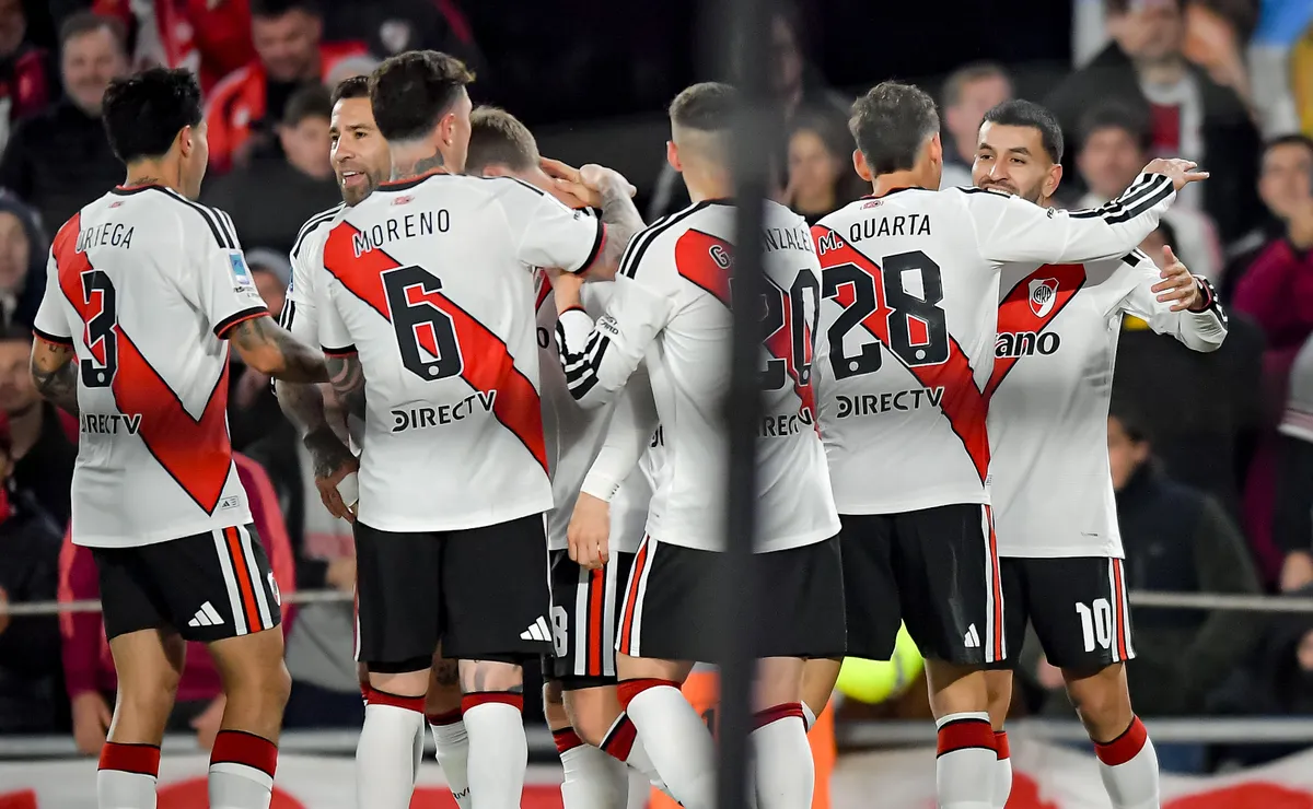 Los puntajes de los jugadores de River.