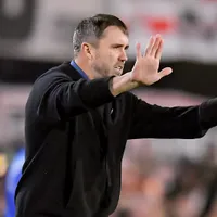Coudet se mostró dolido tras el empate de River contra Vélez: “Cometimos errores y se nos escaparon los tres puntos”