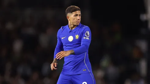 Enzo Fernández jugó en Chelsea en medio de su posible salida.