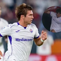 Ex River: Roma goleó a Fiorentina en el debut de Mastantuono por Serie A y revoleó una botella de calentura