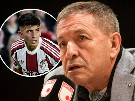 El presidente de Santa Fe criticó a Almada y calentó la previa de la vuelta ante River