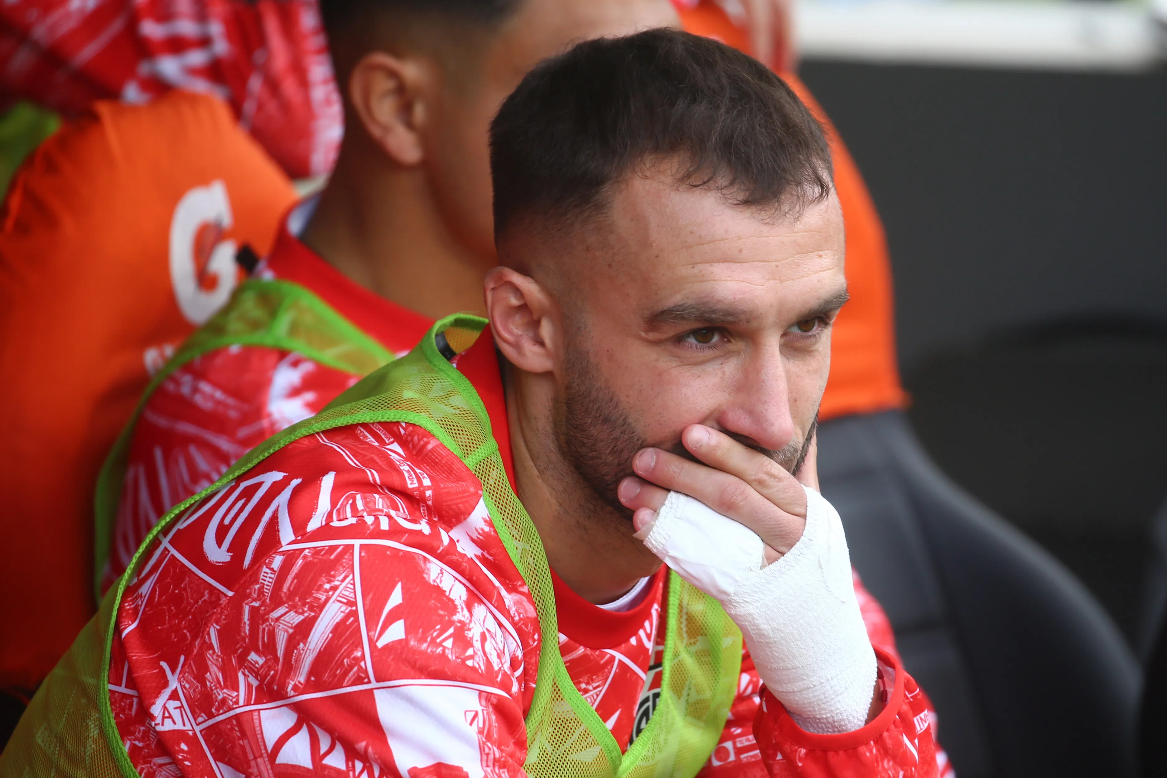 Pezzella fue de mayor a menor en su segunda etapa en River. (Getty Images)