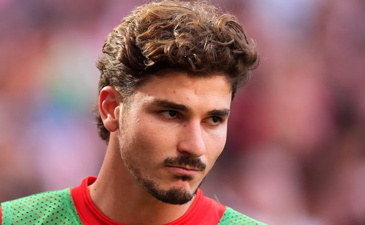 Julián Álvarez fue reprobado por los hinchas de Atlético de Madrid el pasado fin de semana.
