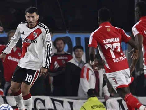 River 1-0 Santa Fe EN VIVO: ¡GOOOOOOOLLLLLLL DRIUSSI!!!!!!
