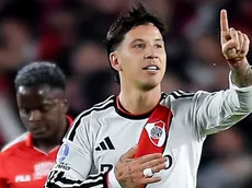 River lo necesitaba: Driussi marcó en su regreso a la titularidad tras más de tres meses