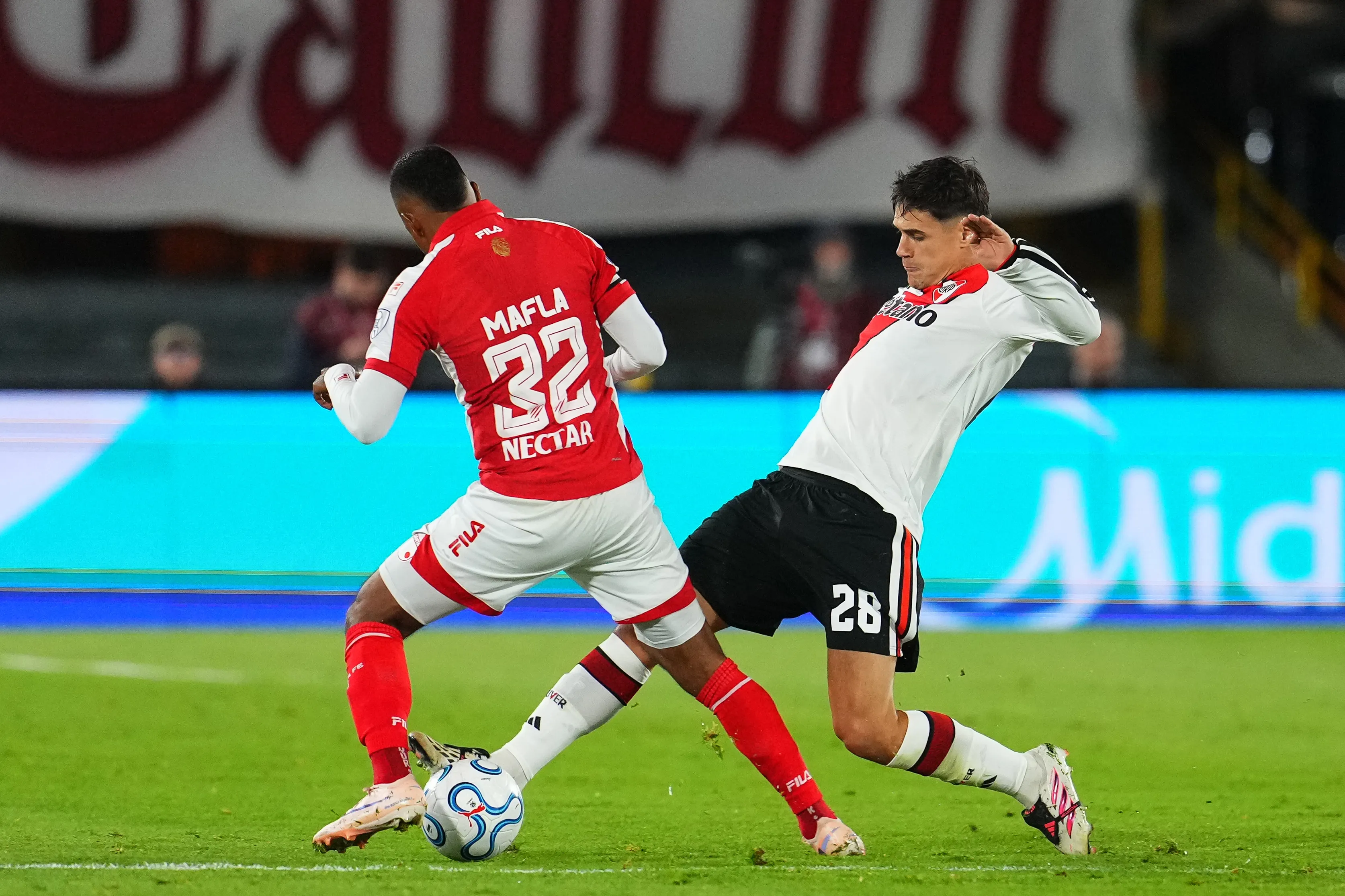 Martínez Quarta sumó una nueva decepción en su regreso a River. (Getty Images)