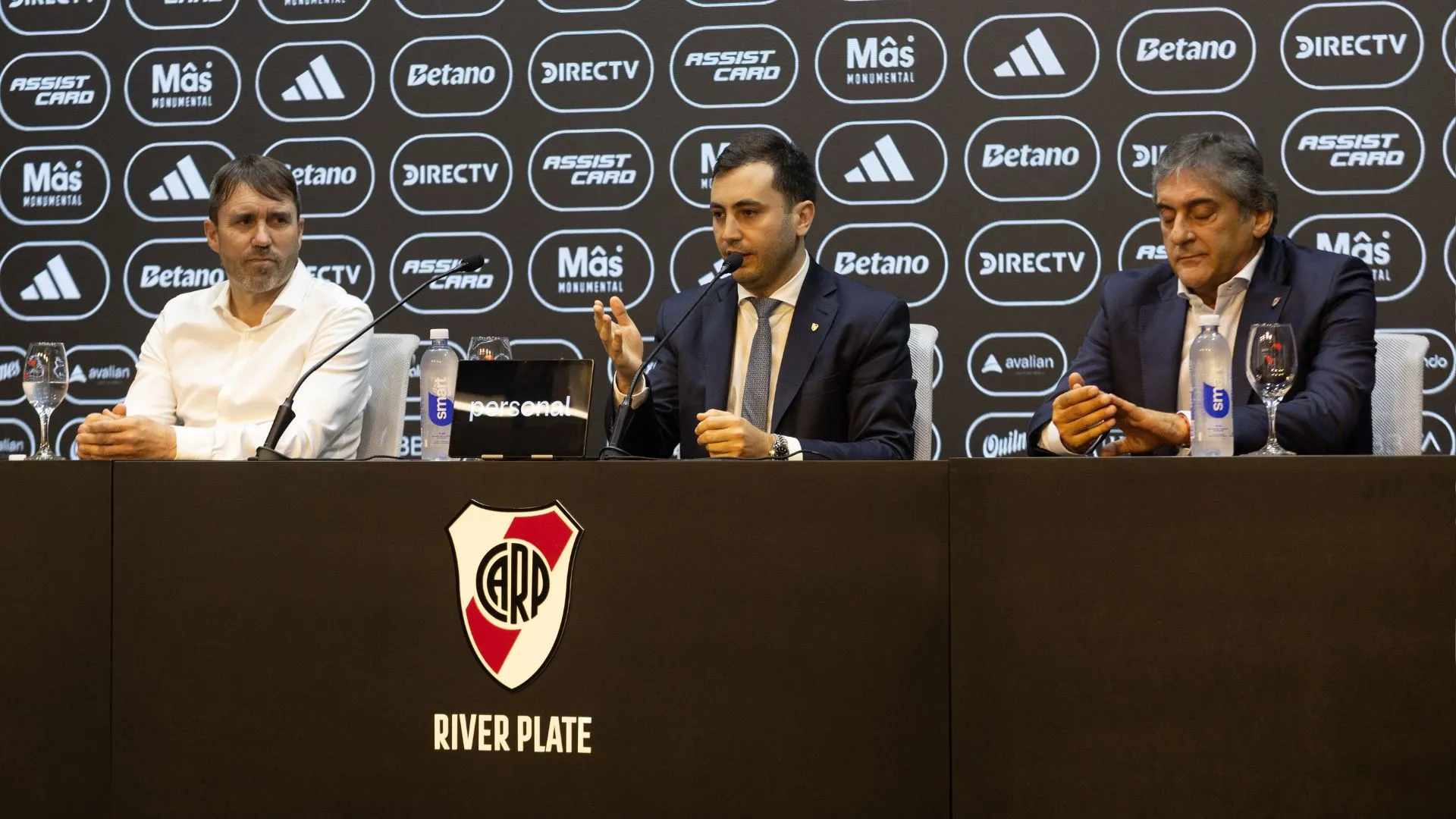 Los tres volverán a estar frente a los micrófonos esta tarde. (LPM/Diego Haliasz)