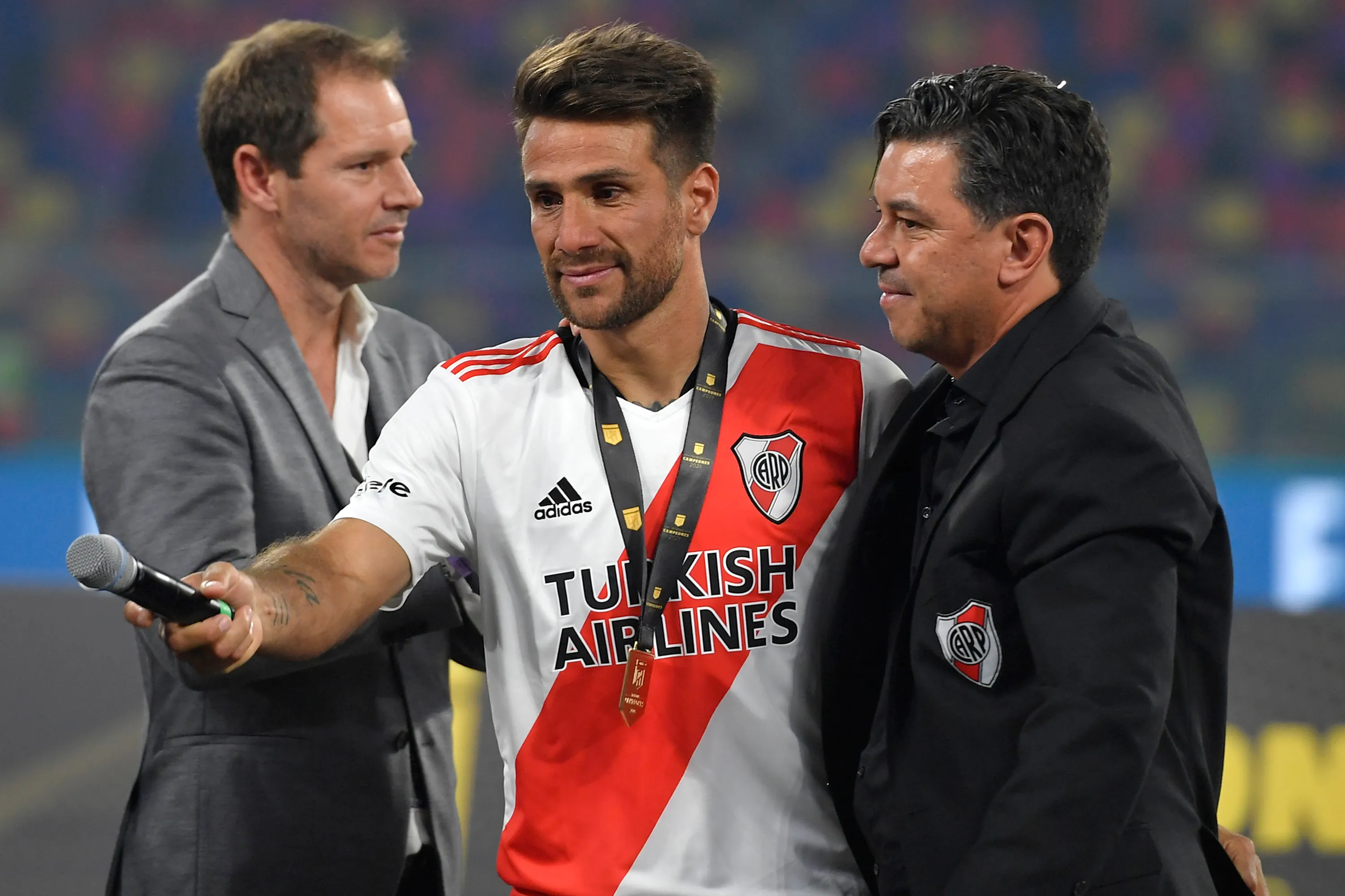 Ponzio se retiró en 2021 y forma parte de la dirigencia desde ese momento. (Getty Images)