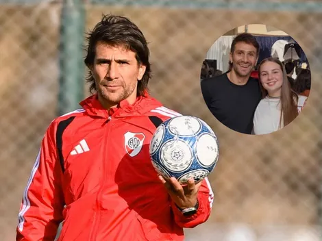 El emotivo mensaje de la hija de Ponzio: "Sé el amor que tenés por River"