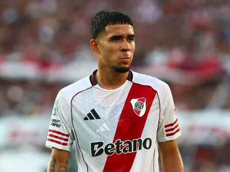 Otro borrado que se va: Kendry Páez rescindió su contrato en River