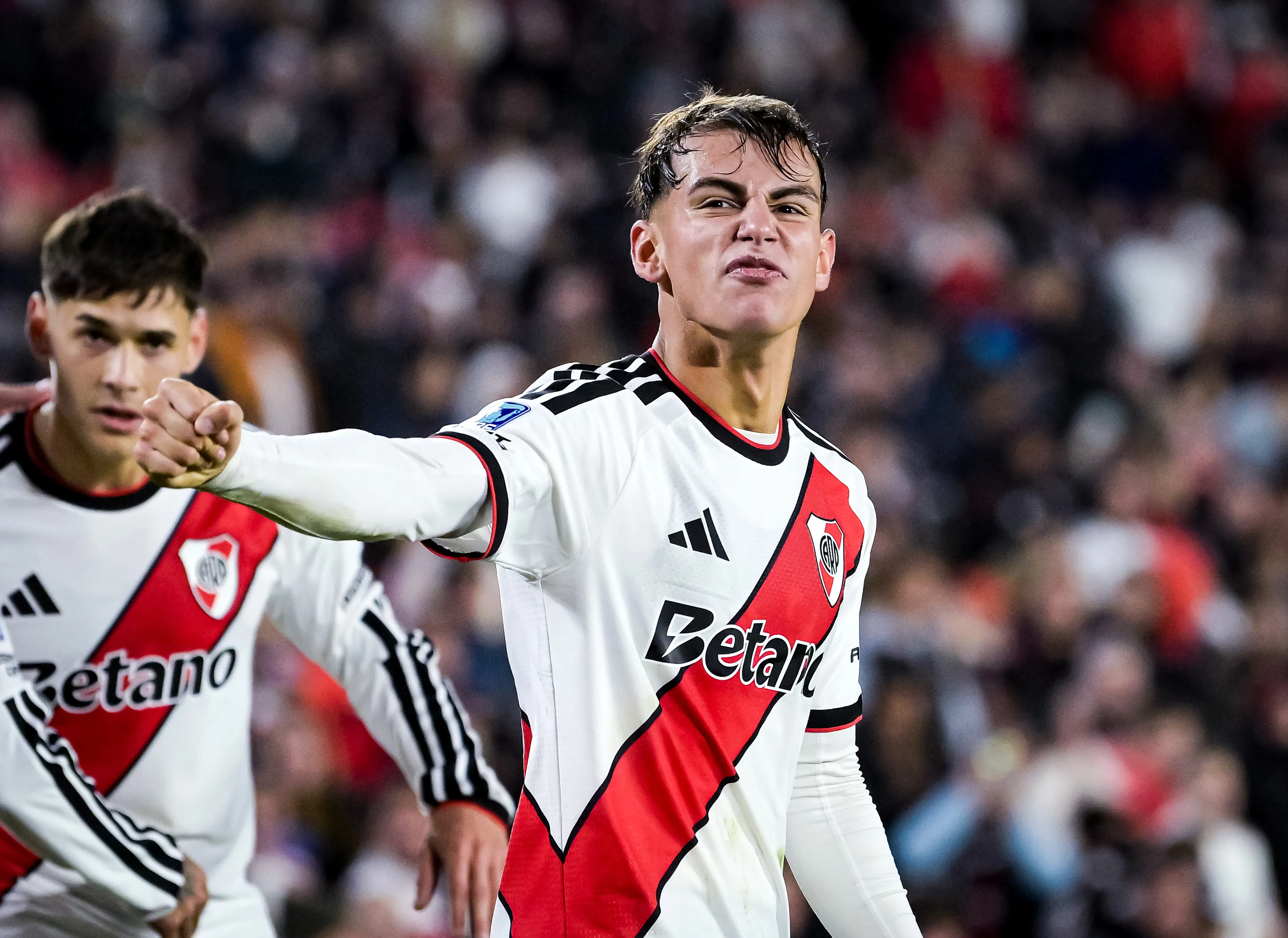 Freitas tiene contrato con River hasta diciembre del 2028 y con una cláusula de rescisión de 100 millones de euros. (Getty Images)