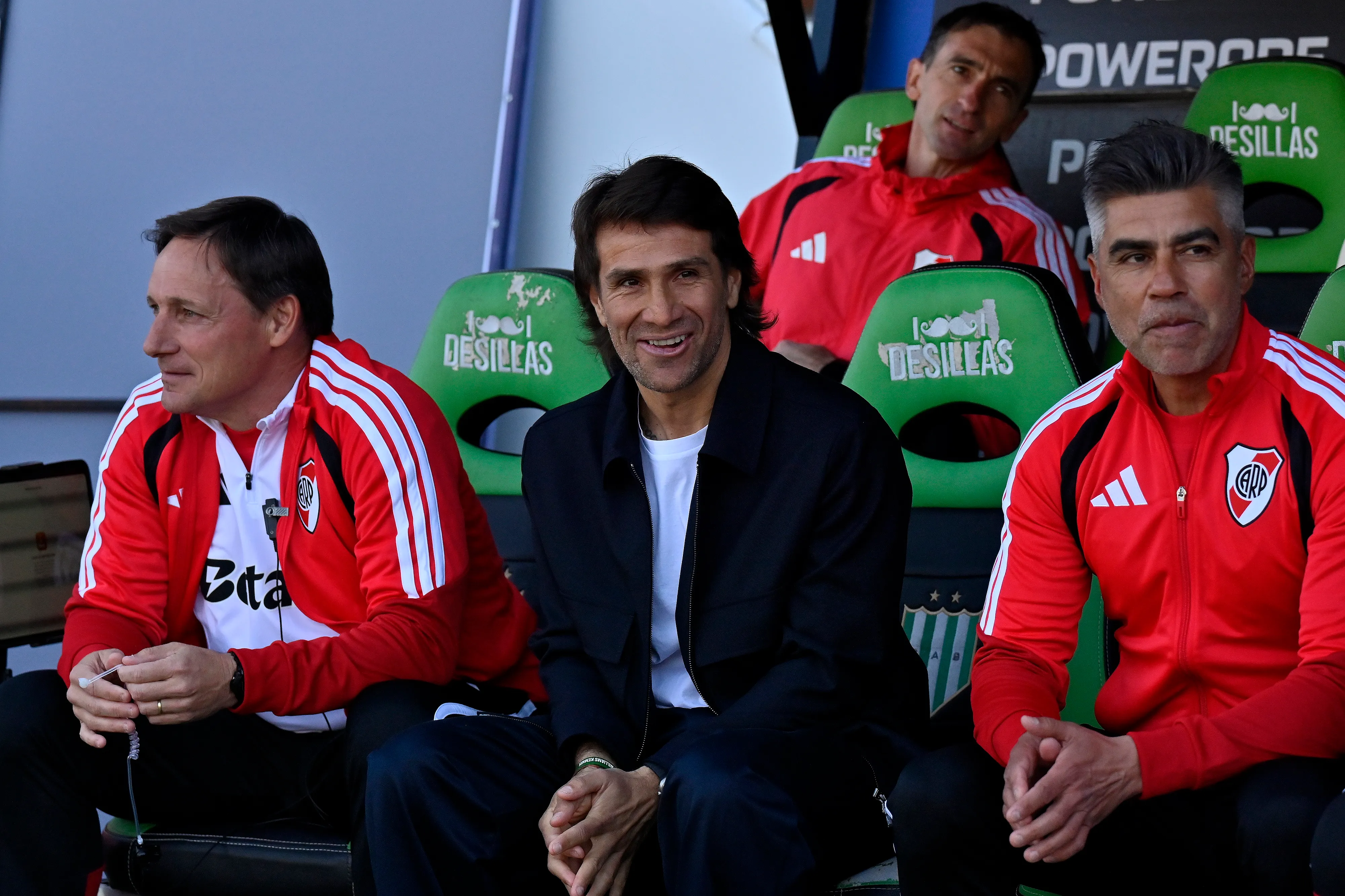 Ponzio debutó con un triunfo sobre Banfield por 3 a 2 en el Sur. (LPM/Diego Haliasz)