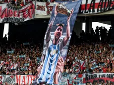 River homenajeó a Messi tras su retiro de la Selección