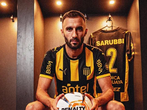Germán Pezzella fue presentado en Peñarol tras rescindir en River