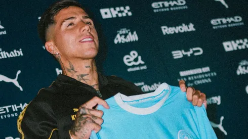 Enzo podría debutar con Manchester City este sábado por la tercera jornada de la Premier League.