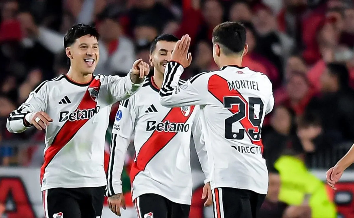 Así está River en la tabla anual.