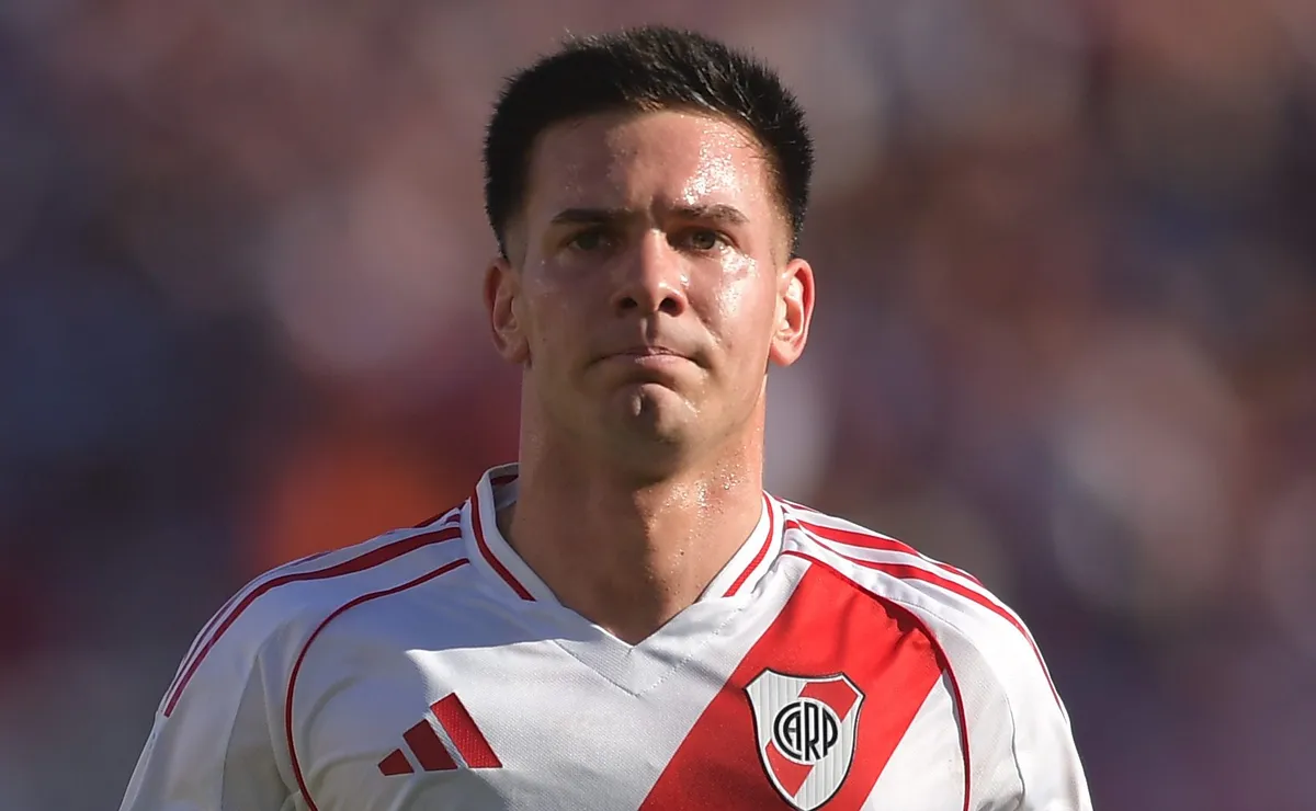 Mastantuono disputó 64 partidos con 10 goles y siete asistencias en River.