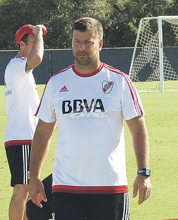 Rodrigo Sbroglia fue colaborador de Marcelo Gallardo en River.