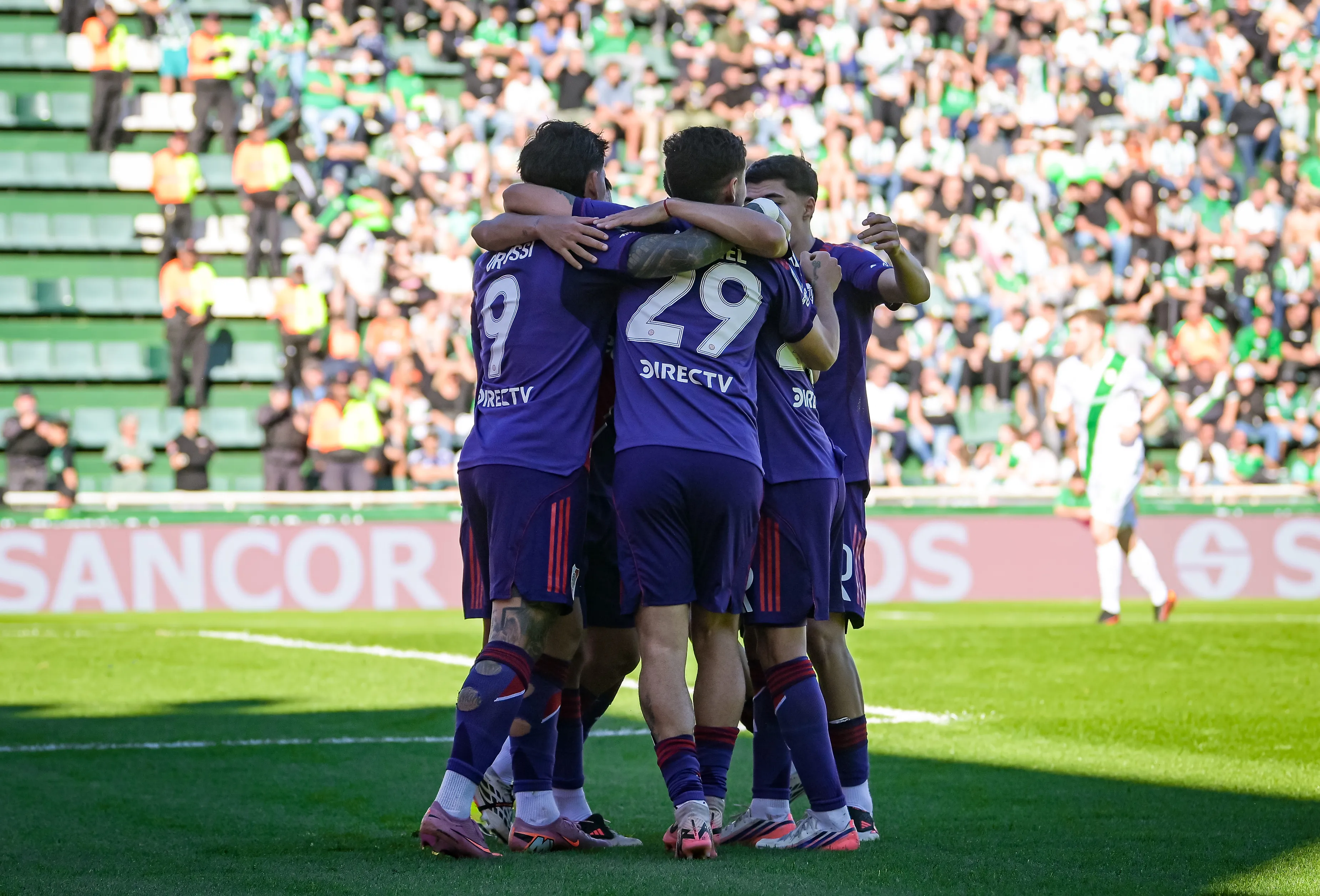 Ponzio repetiría el mismo equipo que viene de vencer a Banfield. (Getty Images)