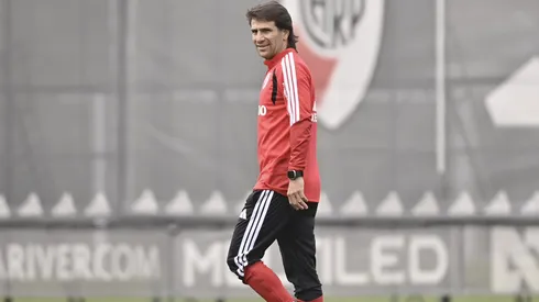 Ponzio dirigirá su segundo partido como DT interino de River.