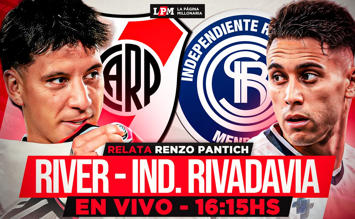 River vs. Ind. Rivadavia EN VIVO: transmisión gratis minuto a minuto