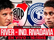 River vs. Ind. Rivadavia EN VIVO: transmisión gratis minuto a minuto