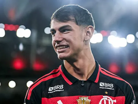 Freitas debutó en Flamengo: así fue su partido y el patadón que recibió