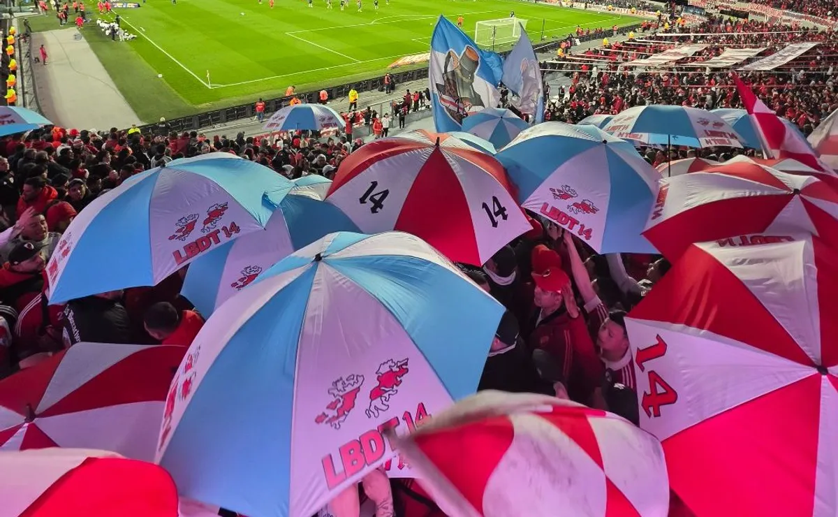 El hincha de River volvió a llenar el Monumental.
