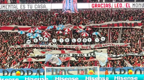 El homenaje que le hizo River al 10.