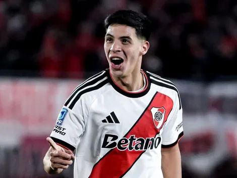 Galván sacó pecho tras el partido de River, elogió a sus compañeros y destacó a Ponzio: qué dijo