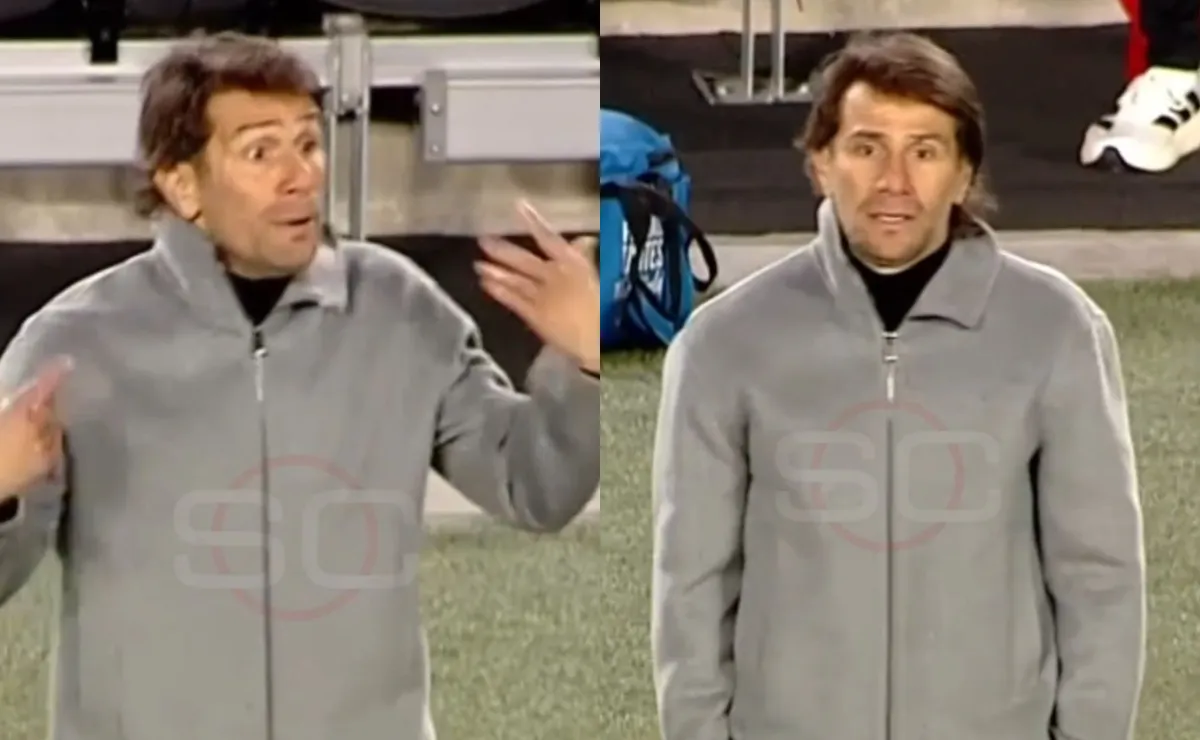 El video de Ponzio frenético en el partido.